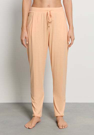 Sleep And Lounge Cotton Blend Lounge Pants | Peach Nougat 79320-2274